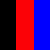 Musta / Punainen / Sininen