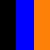 Musta / Sininen / Oranssi